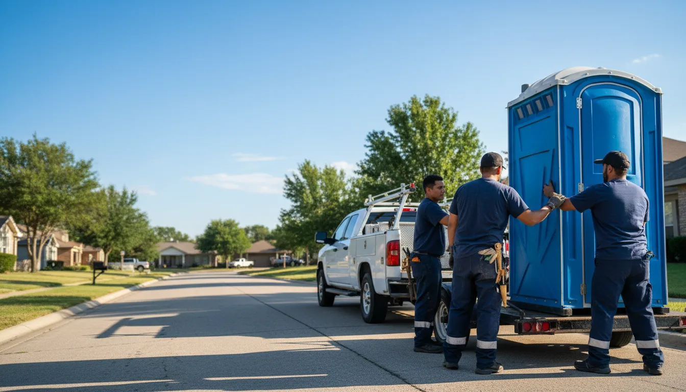 Portable Toilet Rental in Mustang, OK near me